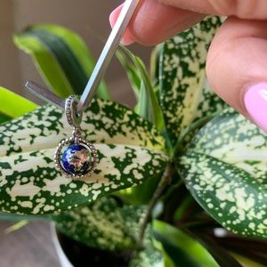 Pandora Charm | Spinning Globe Dangle Charm